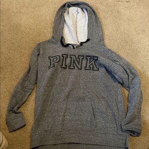 PINK Victoria's Secret Gray Hoodie